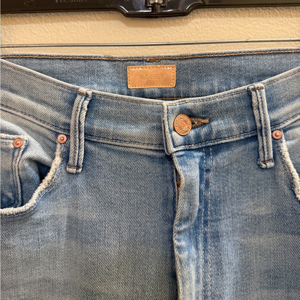 MOTHER denim the weekend fray sz 31 - Picture 7 of 12